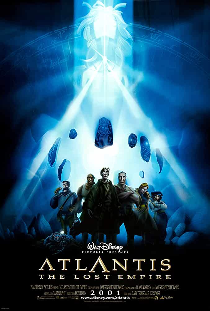  Atlantis: The Lost Empire (2001) Dual Audio {Hindi-English} 480p [300MB] | 720p [750MB]